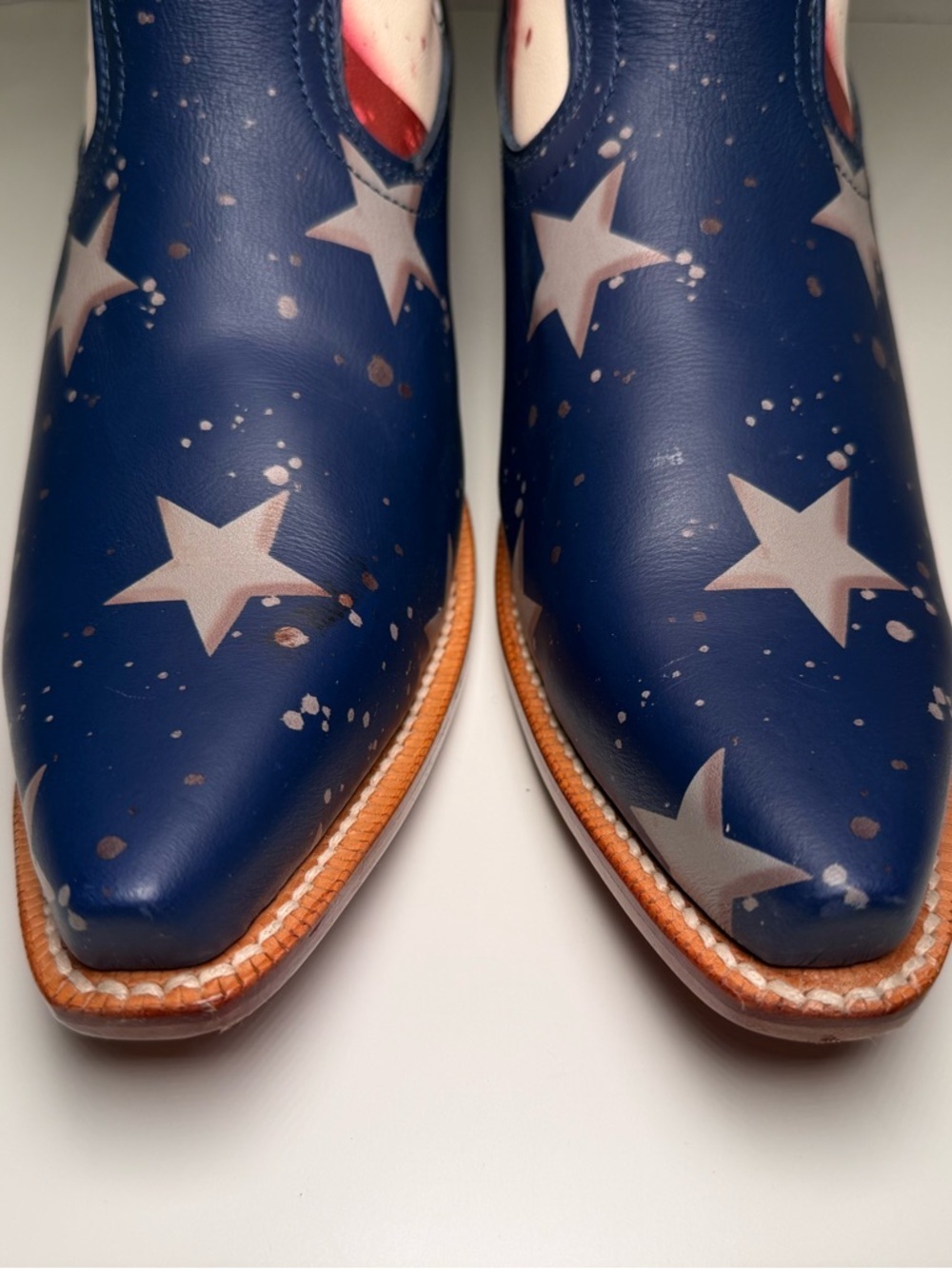 Twisted X Women's Steppin' Out Western Boots American Flag Snip Toe Size 10B USA - Picture 13 of 16